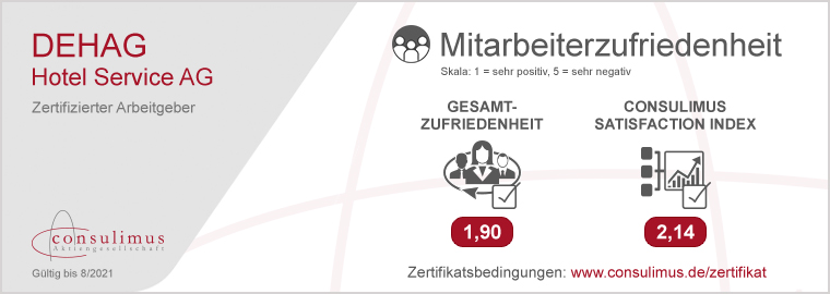 Zertifikat grau_DEHAG Hotel Service AG_Gruppe Zertifikat grau_DEHAG Hotel Service AG_Gruppe