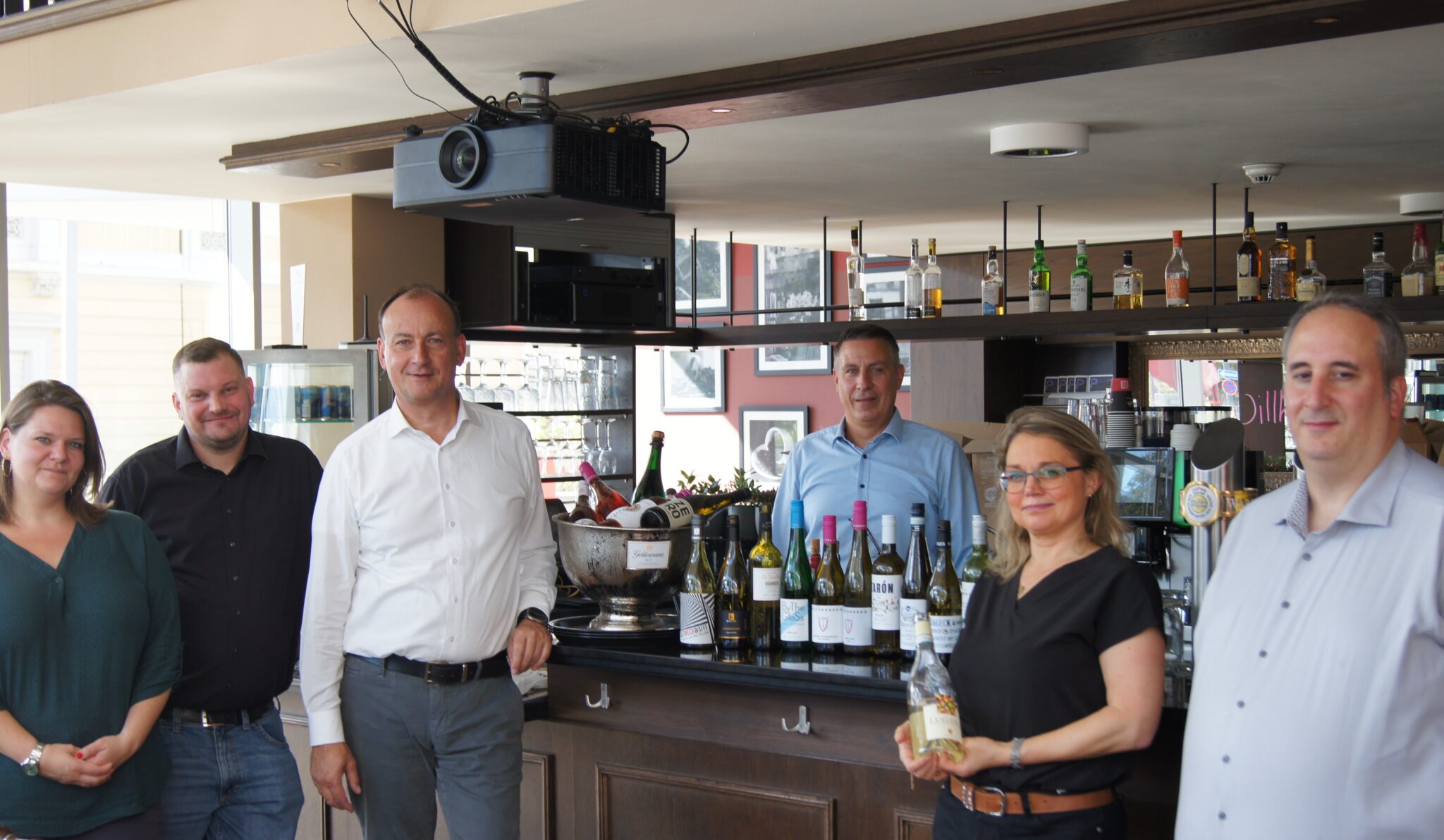 Weinverkostung Schlumberger und Welcome Hotels